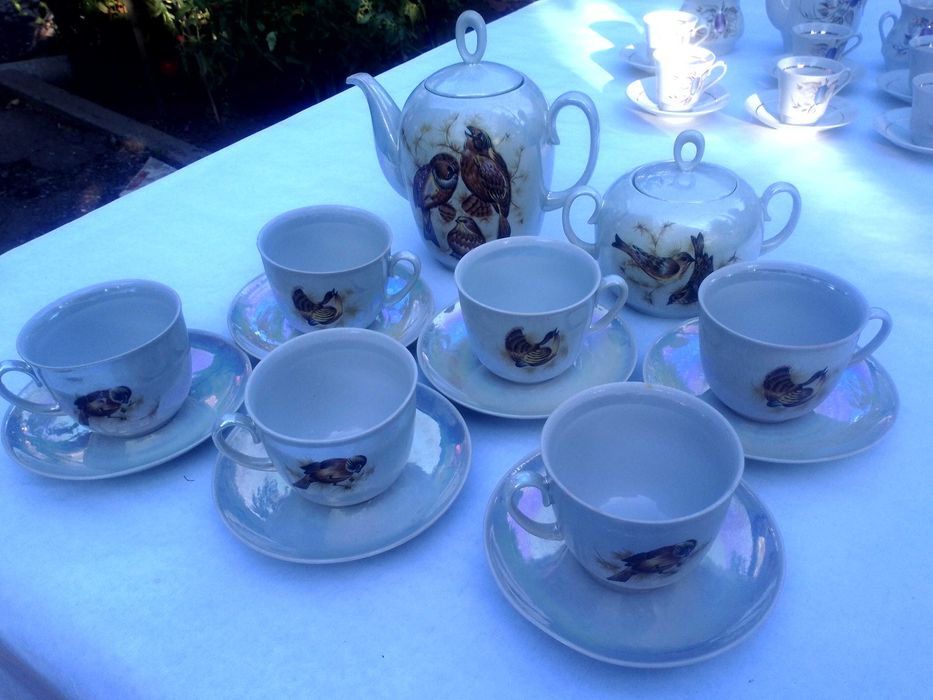 Сервиз чайный советский, столовая посуда