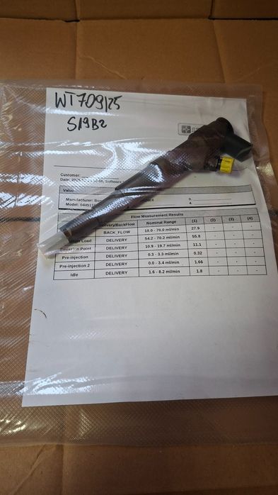 Wtryskiwacz Bmw M57 Bosch 0445110212 Wydruk