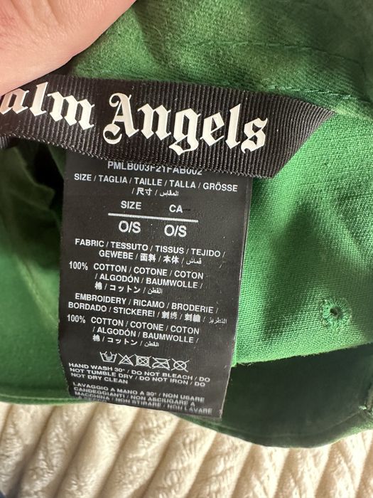 Palm Angels Green Cap