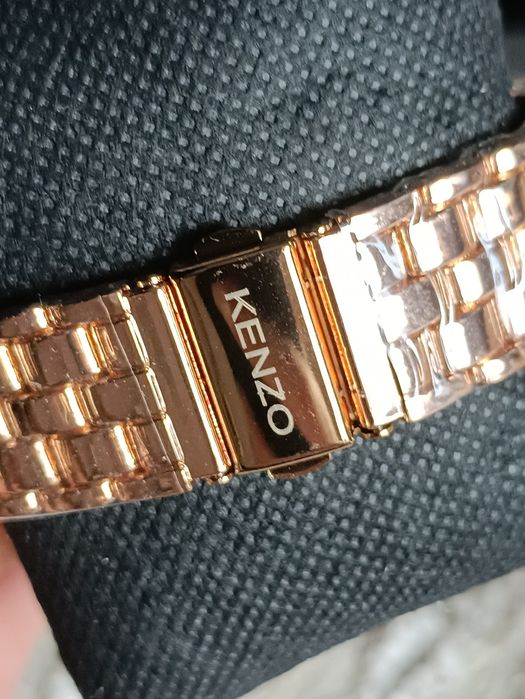 Nowy Kenzo zegarek damski różowe złoto