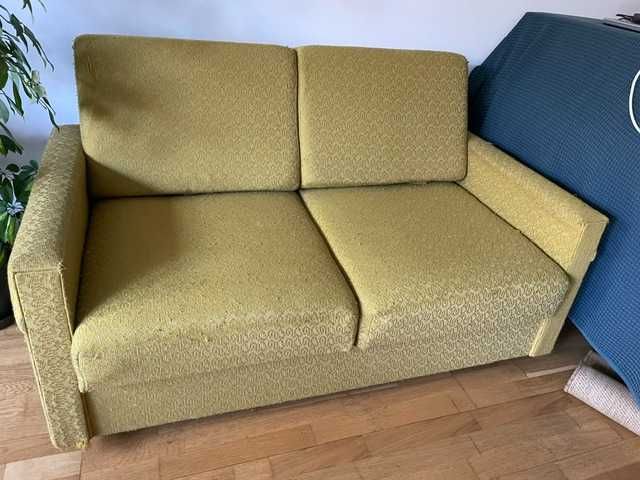 Sofa dwuosobowa, rozkładana