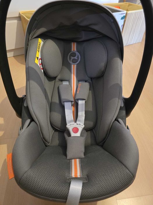 OVO Cybex Cloud G i-Size + Adaptadores para Cadeira Auto – Como Novo
