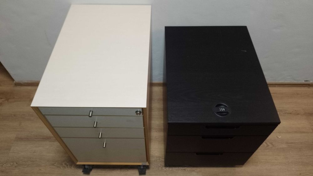 Kontenerek pod biurko ikea galant