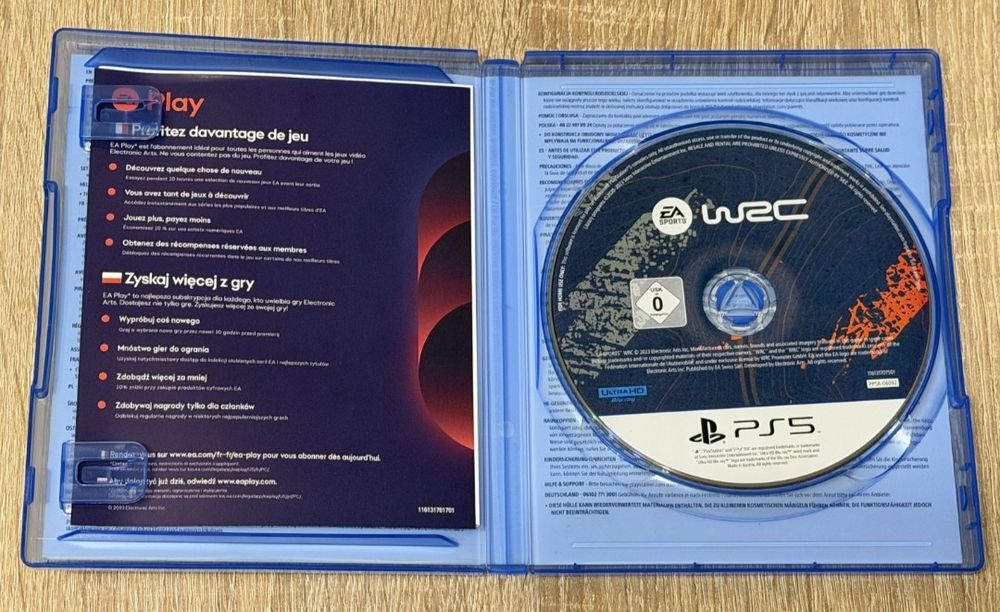 EA Sports WRC ps5 (wysyłka InPost)