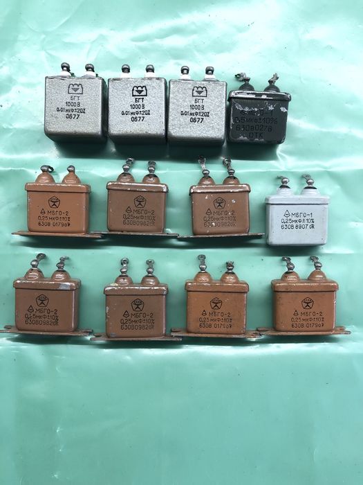 Конденсатори СССР.