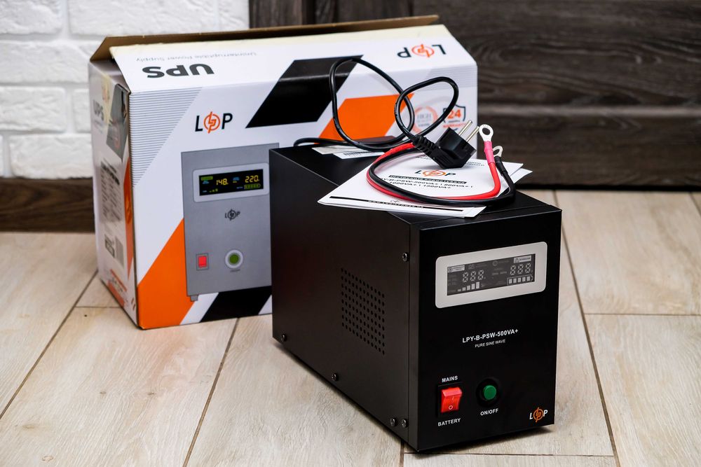 ДБЖ LPY-B-PSW-500VA+ ( Інвертор + Бесперебійник + Стабілізатор )