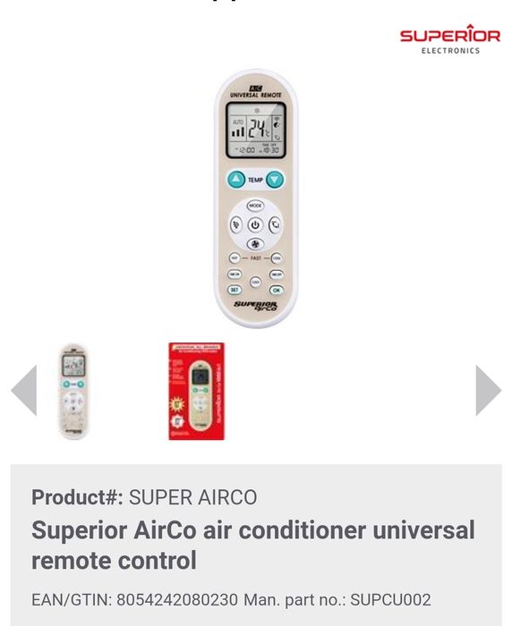 Comando universal AC