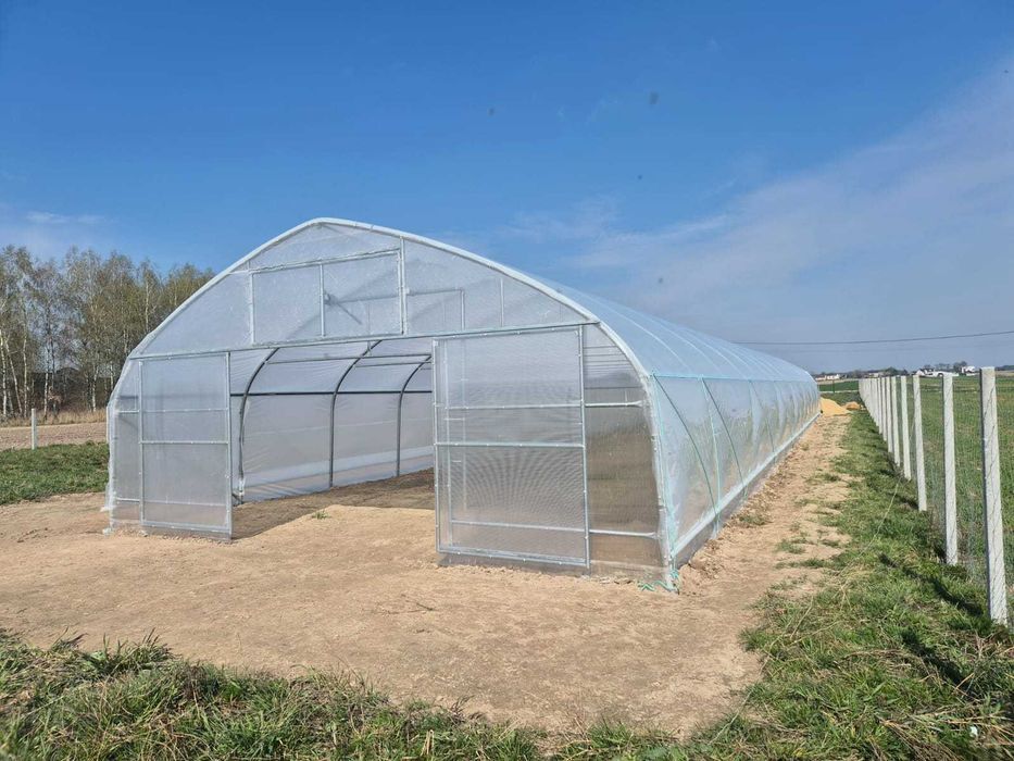 tunel foliowy  konstrukcja tunelu 7 x 30 gotyk