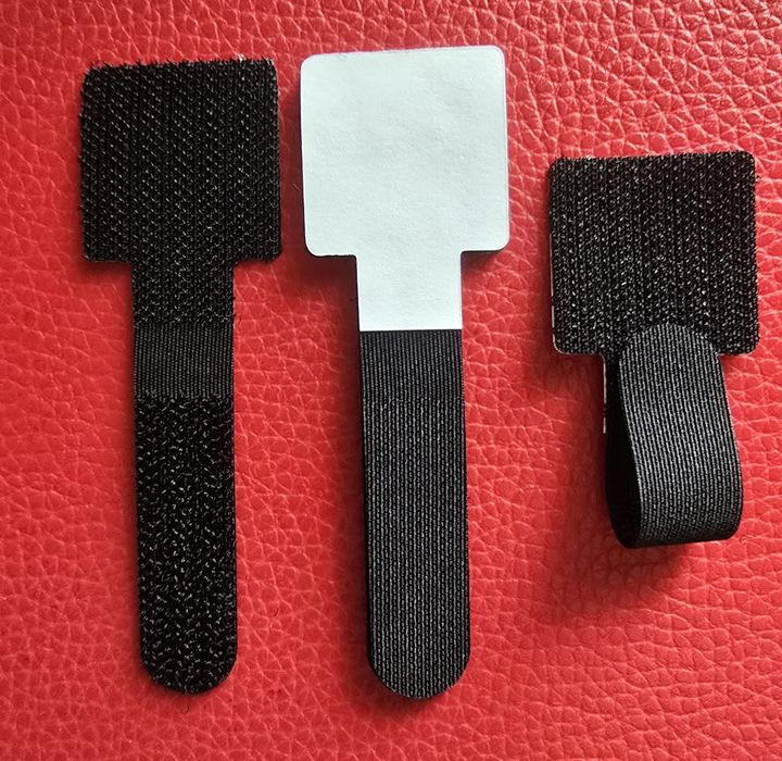 Tiras de velcro autoadesivas e reutilizáveis (6un)