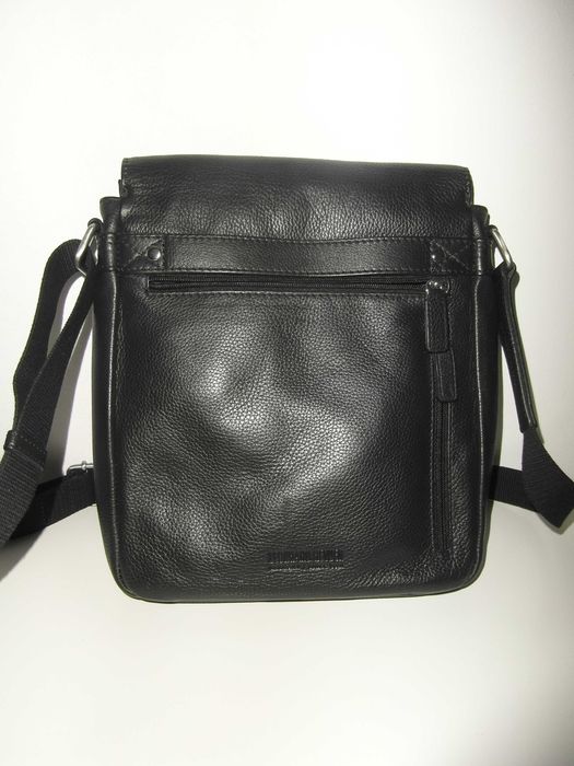 Leonhard Heyden Germany Torba na ramię Unisex Skóra naturalne BDB