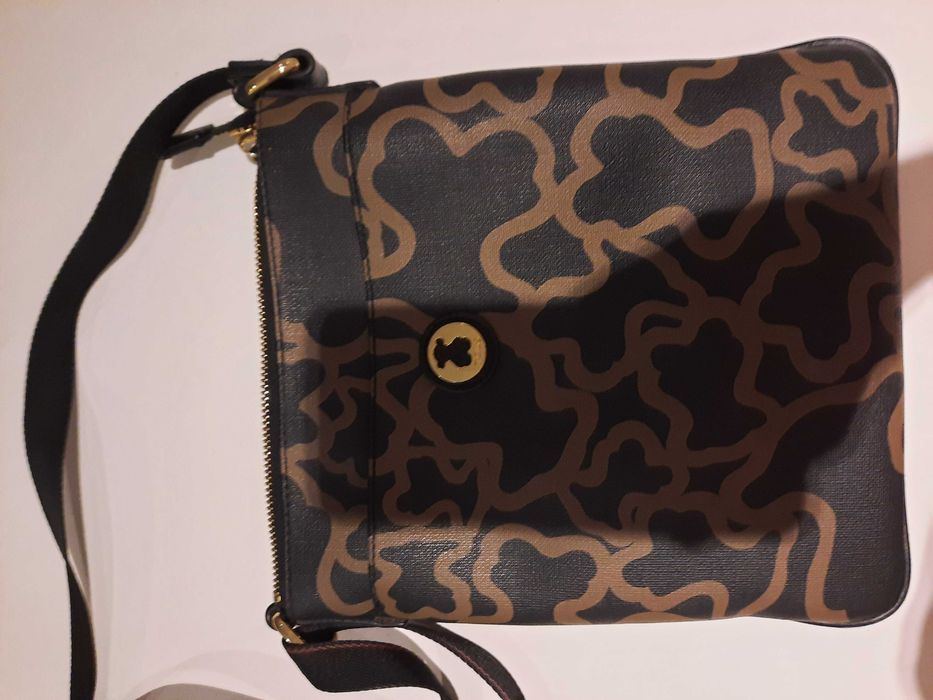 tous średnia torebka,kolor czekoladowy