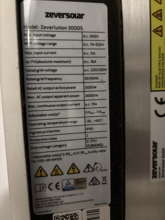 Falownik Fox 10 kw