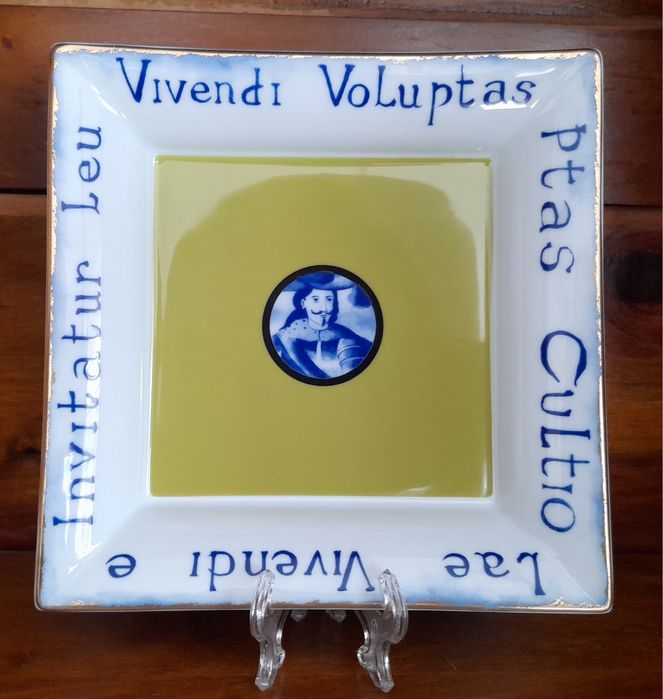 Vista Alegre Portraits Square Trinket Box
