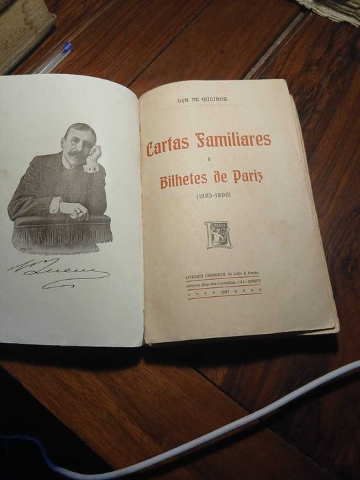 Eça de Queiroz, Cartas Familiares e bilhetes de Pariz (1907, 1ª Edição