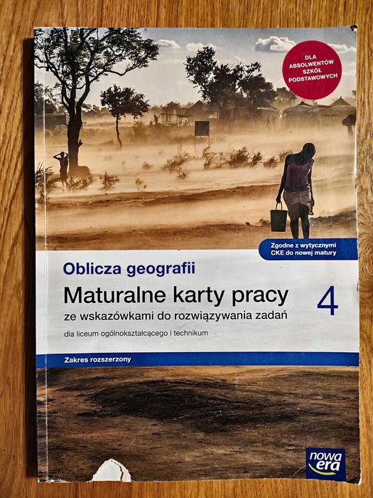 Oblicza geografii 4 Maturalne karty pracy zakres rozszerzony Nowa Era