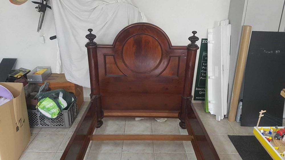 cama do princípio do século 20