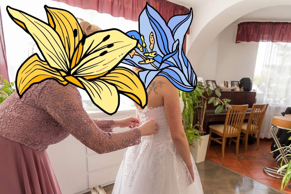 Suknia ślubna biała