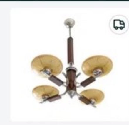 Candeeiro Art Deco antigo