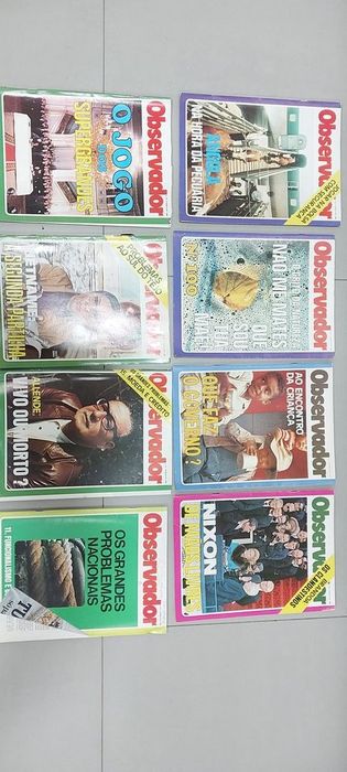 Revistas Observador (anos 60 e 70)