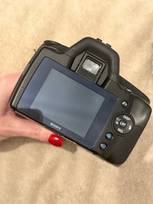 lustrzanka sony α290+obiektyw 3.5-5.6/18-55