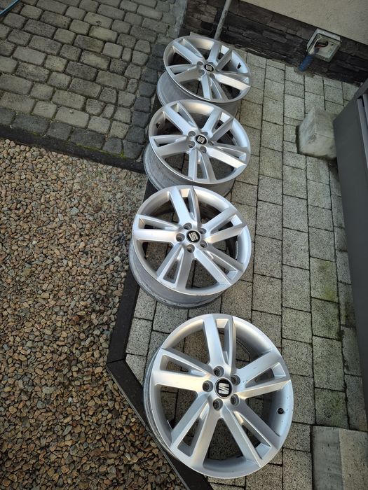Alufelgi seat arona 5x100 17 cali oryginalne 2020r