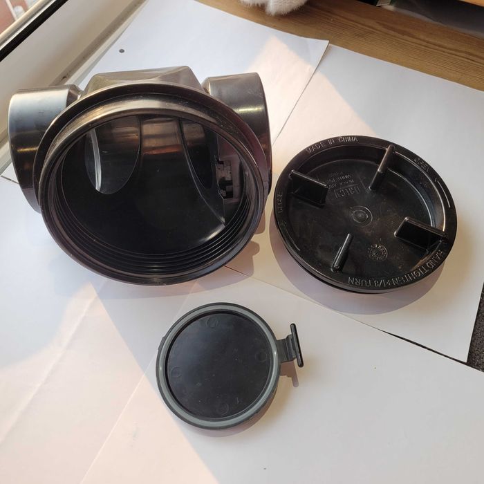 Valvula anti retorno 3" em ABS