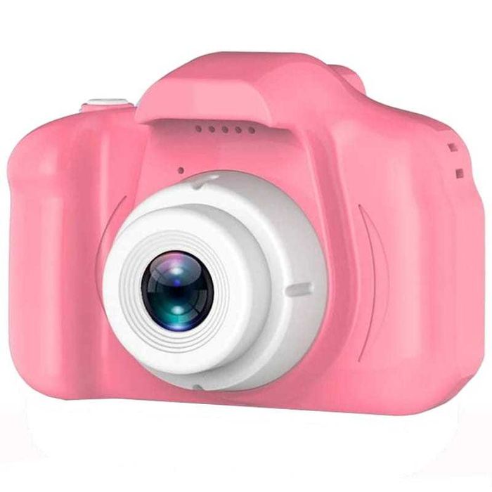 Máquina Fotográfica Infantil | Cor ROSA | Nova