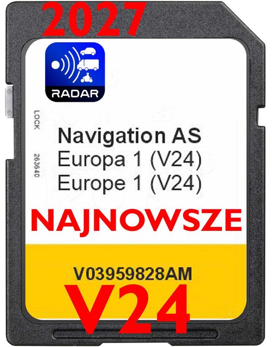 MAPA DISCOVERY MEDIA MIB2 V24 EUROPA 2027 Caddy Tiguan Passat Polo