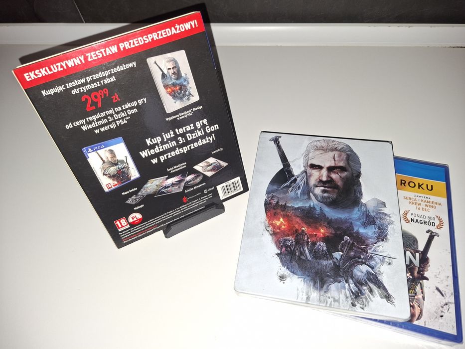 Wiedźmin 3 Dziki Gon Zestaw przedsprzedażowy