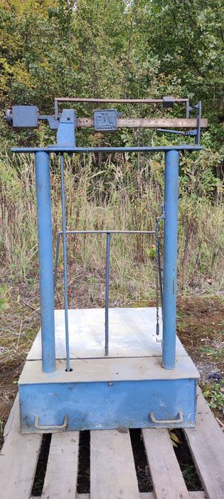 Waga magazynowa towarowa rolnicza  suwakowa 200kg  FTW Tarczyn