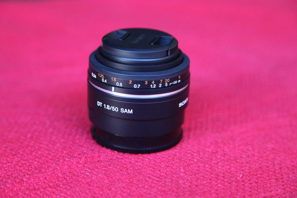 SONY objectiva máquina fotográfica 50mm