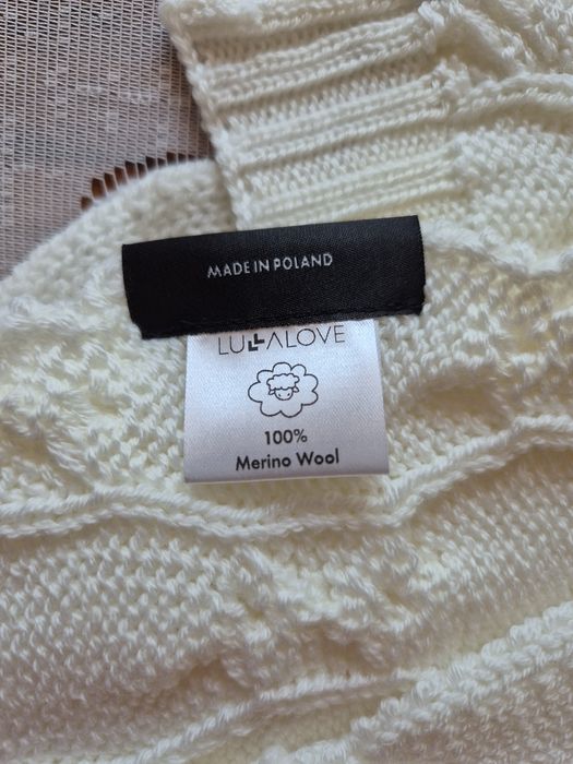 Kocyk 100%  merino Lullalove