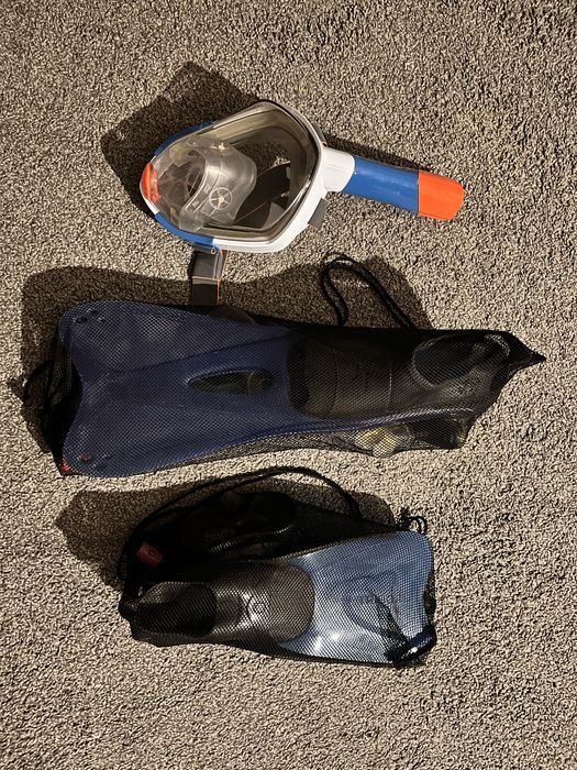 Płetwy maska zestaw