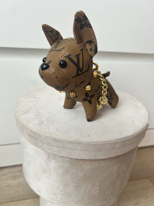 Brelok lv keychain louis vuitton pies bulldog