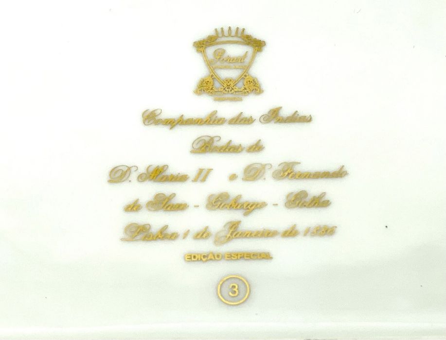 Cinzeiro companhia das indias brazao