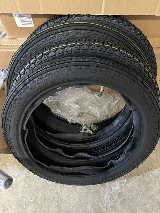 Pneu motorizada Famel sachs Zundapp casal macal 2.75 R17 com câmara ar