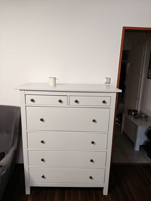 Komoda Hemnes szara