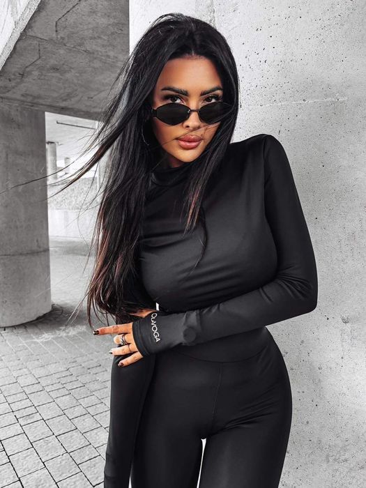 Bluzka damska Olavoga PLITO S M czarna