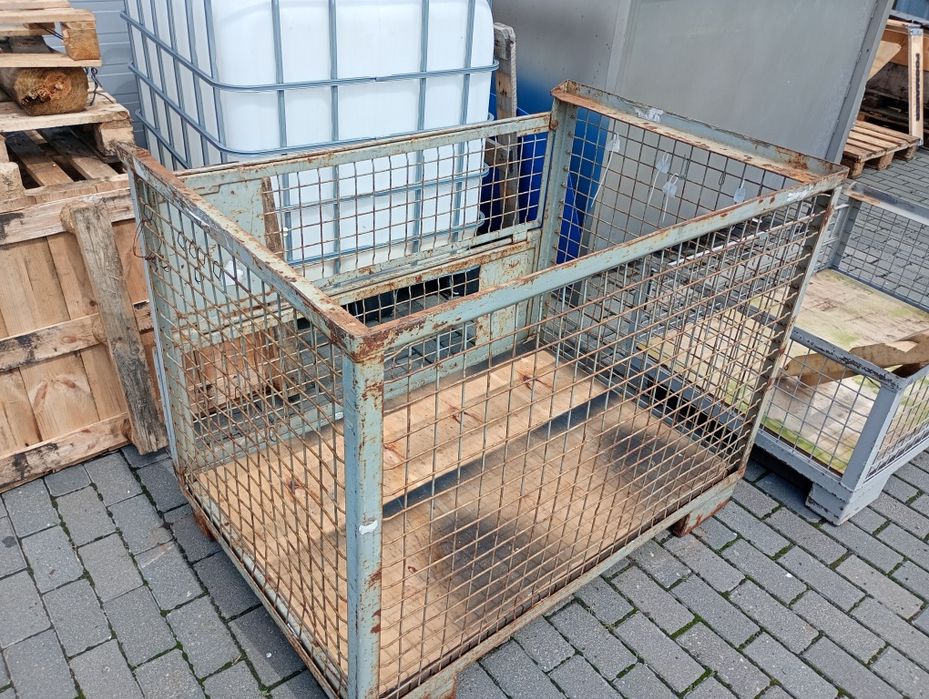 Skrzyniopalety metalowa gitterbox