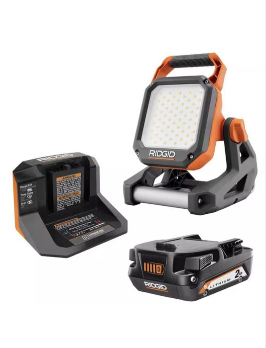 RIDGIT R86902 18V LED прожектор новий оригінальний із США