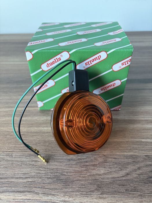 NOWY DUELLS kierunkowskaz okrągły PRZÓD MZ ETZ 251 SIMSON SR 50