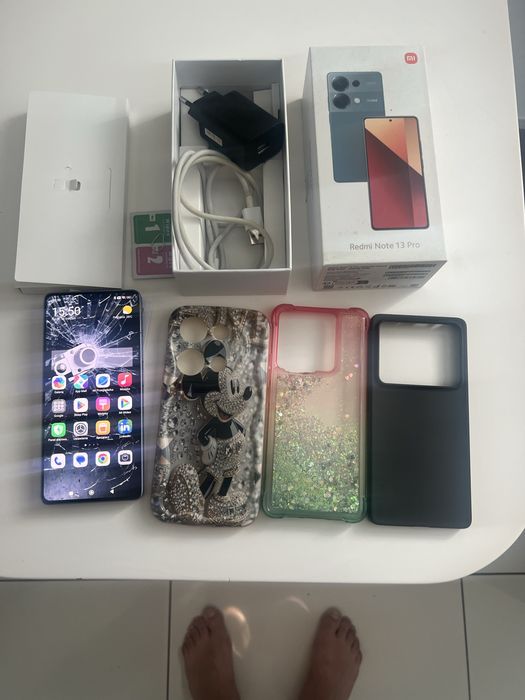 Xiaomi Redmi Note 13 pro 256GB - komplet caly + zegarek smart