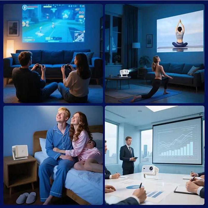 Проектор 4K Full HD Smart Projector