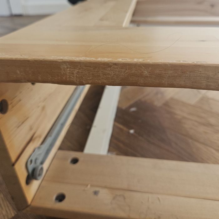 Łózko Ikea Mandal 140x200