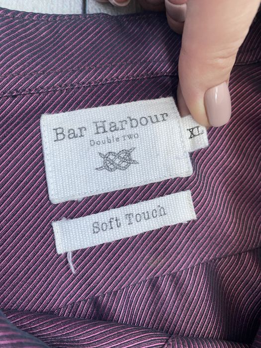 Мужская рубашка с коротким рукавом bar harbour xl(52)