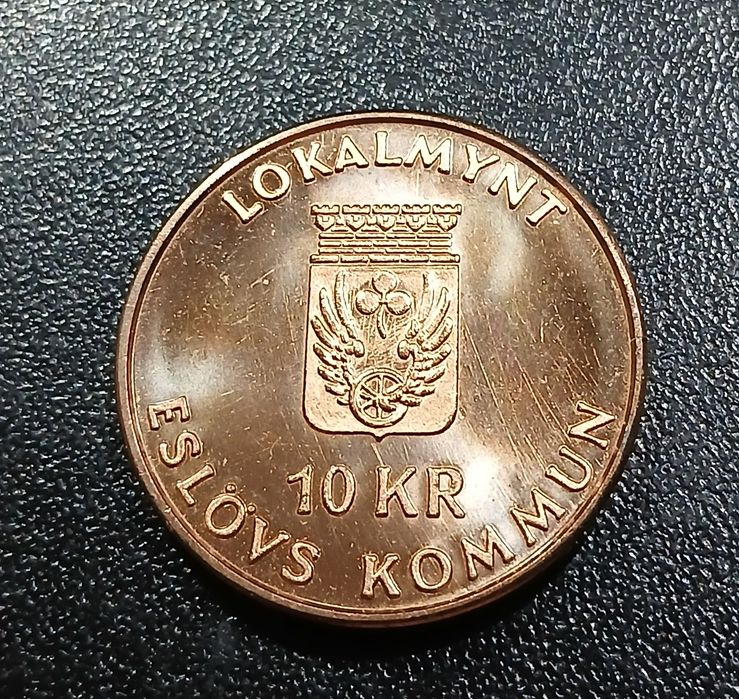 10 Koron Szweckich numizmat.