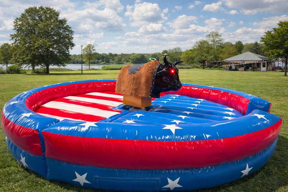 Atrakcje na każdą imprezę! Dmuchańce, popcorn, wata, byk rodeo