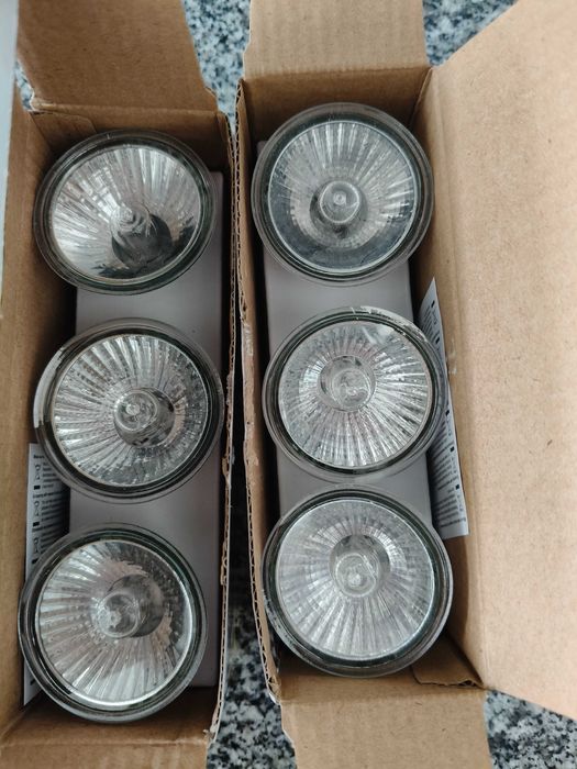 20 Lâmpadas de halogéneo - 42w- luz amarela