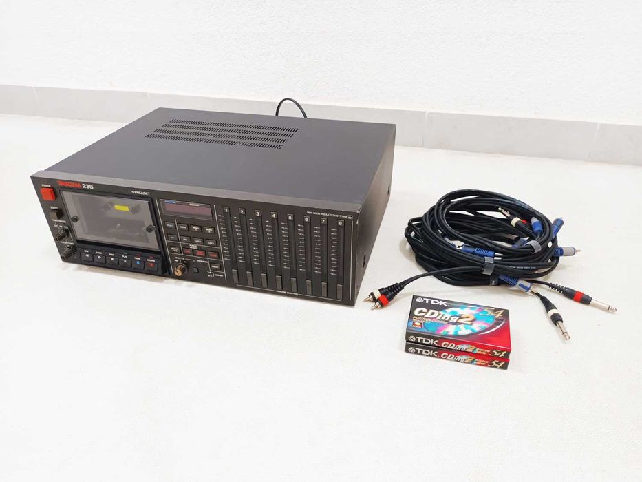 Gravador Multi pistas Tascam 238 Syncaset
