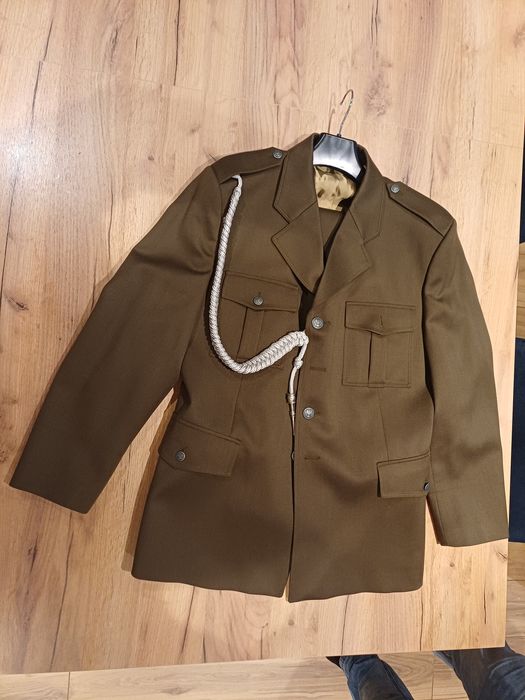 Mundur galowy wojsk lądowych firmy Modus marynarka spodnie sznur